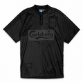 Liverpool Retro Blackout Shirt 1995/96